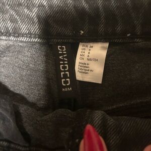 H&M Divided Women's Charcoal Jeans